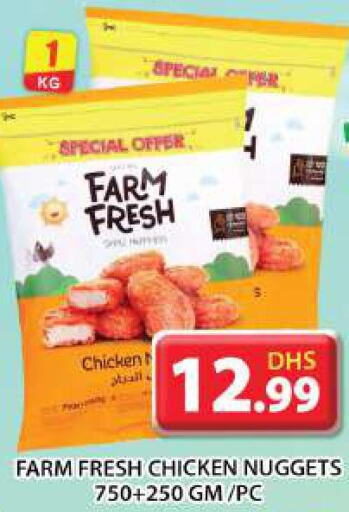 FARM FRESH Chicken Nuggets  in جراند هايبر ماركت in الإمارات العربية المتحدة , الامارات - الشارقة / عجمان
