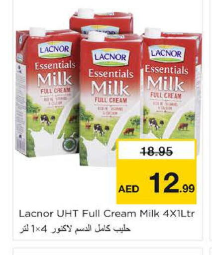 LACNOR Long Life / UHT Milk  in نستو هايبرماركت in الإمارات العربية المتحدة , الامارات - الشارقة / عجمان