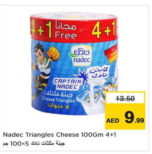 NADEC Triangle Cheese  in نستو هايبرماركت in الإمارات العربية المتحدة , الامارات - رَأْس ٱلْخَيْمَة
