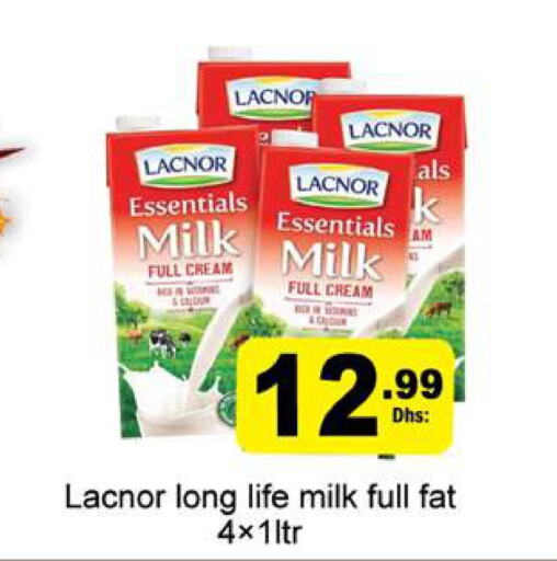 LACNOR Long Life / UHT Milk  in جلف هايبرماركت ذ.م.م in الإمارات العربية المتحدة , الامارات - رَأْس ٱلْخَيْمَة