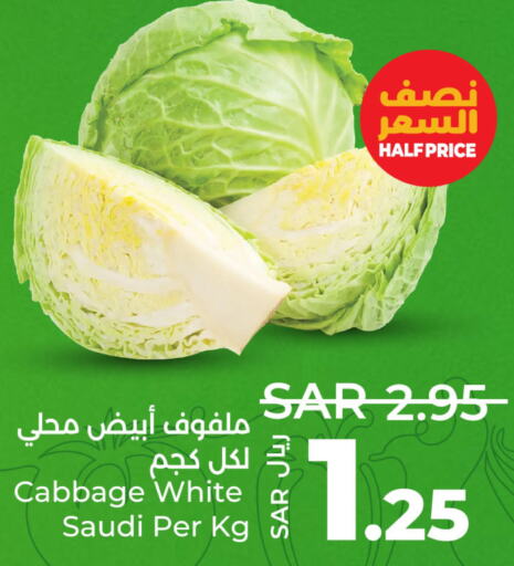  Cabbage  in LULU Hypermarket in KSA, Saudi Arabia, Saudi - Dammam