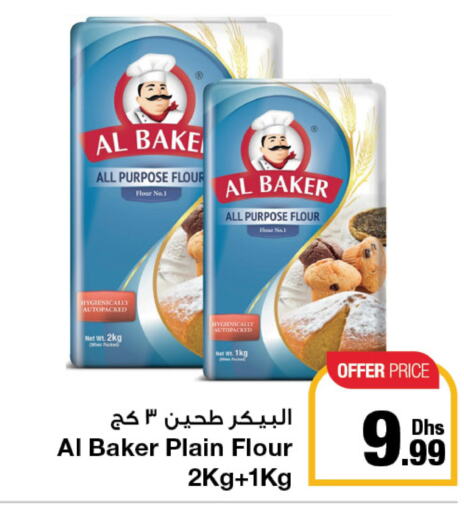 AL BAKER All Purpose Flour  in جمعية الامارات التعاونية in الإمارات العربية المتحدة , الامارات - دبي
