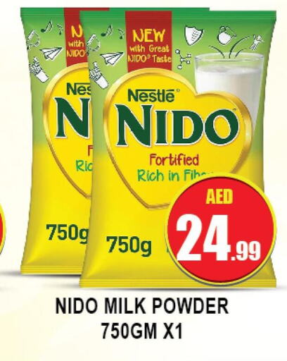 NIDO Milk Powder  in أزهر المدينة هايبرماركت in الإمارات العربية المتحدة , الامارات - أبو ظبي