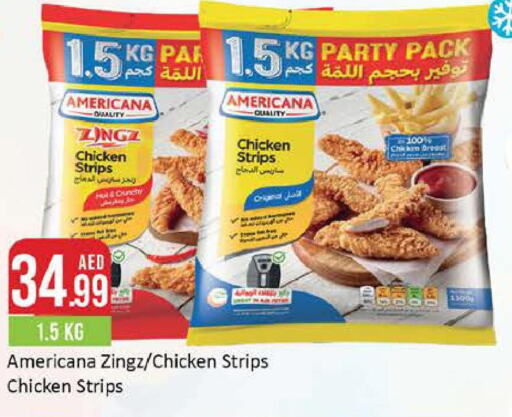 AMERICANA Chicken Strips  in ويست زون سوبرماركت in الإمارات العربية المتحدة , الامارات - أبو ظبي