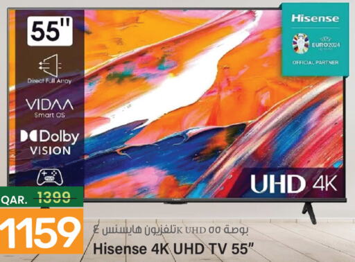 HISENSE Smart TV  in باريس هايبرماركت in قطر - الشحانية