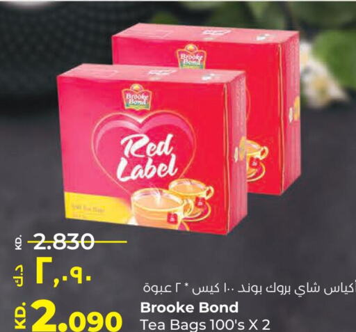 RED LABEL Tea Bags  in Lulu Hypermarket  in Kuwait - Jahra Governorate
