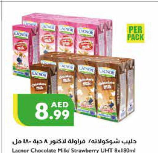 LACNOR Flavoured Milk  in Istanbul Supermarket in UAE - Ras al Khaimah