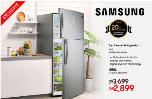 SAMSUNG Refrigerator  in Techno Blue in Qatar - Umm Salal
