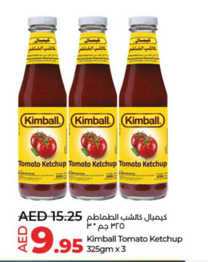 KIMBALL Tomato Ketchup  in لولو هايبرماركت in الإمارات العربية المتحدة , الامارات - أم القيوين‎