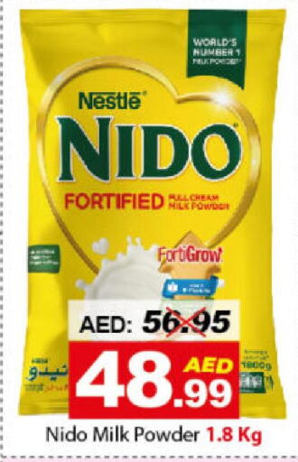 NIDO Milk Powder  in DESERT FRESH MARKET  in UAE - Abu Dhabi
