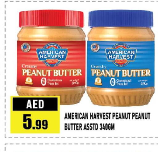 AMERICAN HARVEST Peanut Butter  in أزهر المدينة هايبرماركت in الإمارات العربية المتحدة , الامارات - أبو ظبي