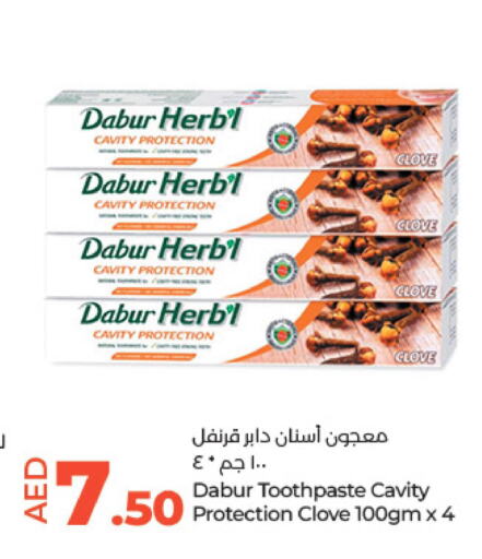 DABUR Toothpaste  in Lulu Hypermarket in UAE - Abu Dhabi
