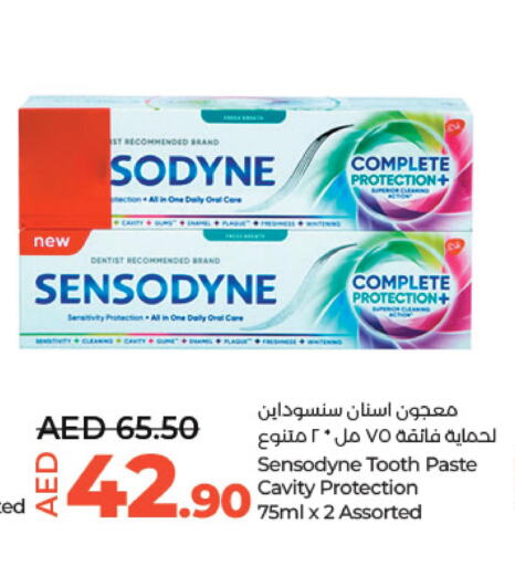 SENSODYNE Toothpaste  in لولو هايبرماركت in الإمارات العربية المتحدة , الامارات - ٱلْعَيْن‎