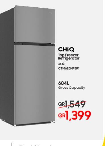 CHIQ Refrigerator  in Techno Blue in Qatar - Al Wakra