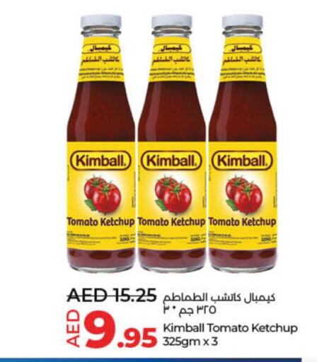 KIMBALL Tomato Ketchup  in Lulu Hypermarket in UAE - Ras al Khaimah