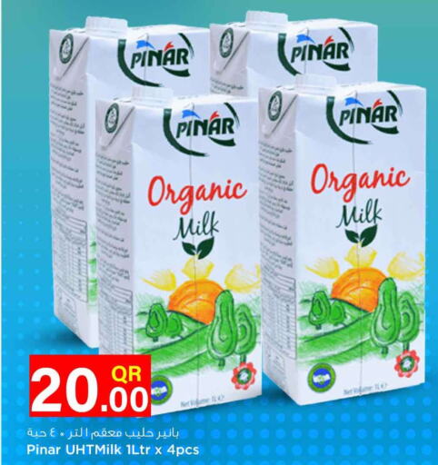 PINAR Organic Milk  in Safari Hypermarket in Qatar - Al Rayyan