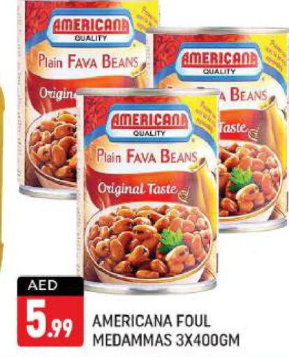AMERICANA Fava Beans  in شكلان ماركت in الإمارات العربية المتحدة , الامارات - دبي