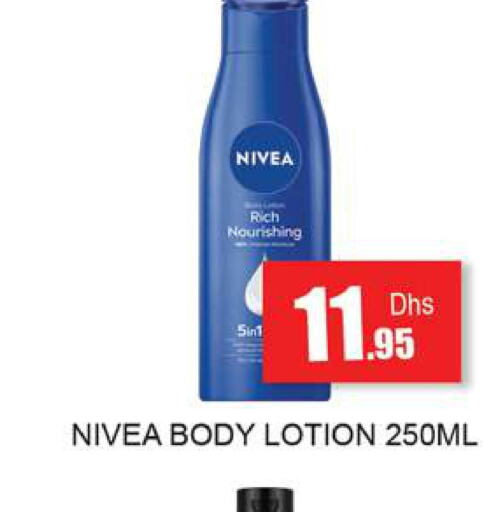 Nivea Body Lotion & Cream  in Zain Mart Supermarket in UAE - Ras al Khaimah