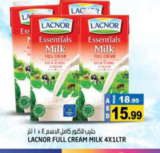 LACNOR Full Cream Milk  in هاشم هايبرماركت in الإمارات العربية المتحدة , الامارات - الشارقة / عجمان
