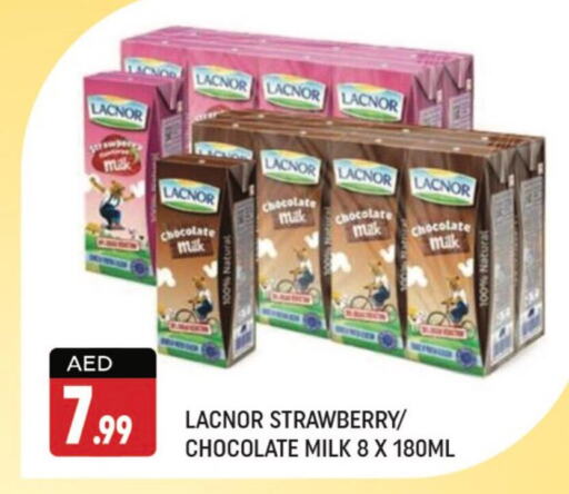 LACNOR Flavoured Milk  in شكلان ماركت in الإمارات العربية المتحدة , الامارات - دبي