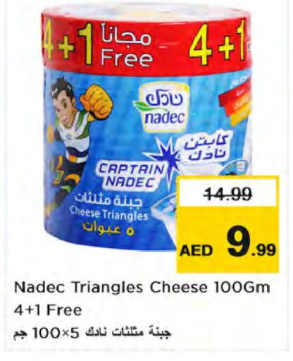 NADEC Triangle Cheese  in Nesto Hypermarket in UAE - Dubai