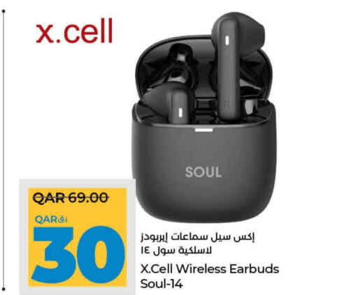 XCELL Earphone  in LuLu Hypermarket in Qatar - Al Shamal