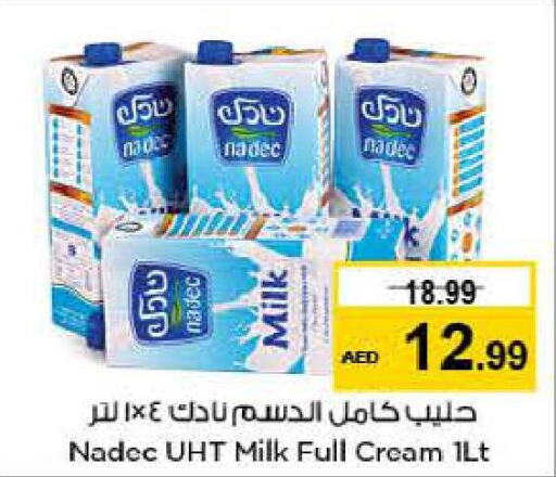 NADEC Full Cream Milk  in نستو هايبرماركت in الإمارات العربية المتحدة , الامارات - الشارقة / عجمان