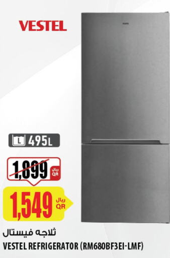 VESTEL Refrigerator  in شركة الميرة للمواد الاستهلاكية in قطر - الضعاين