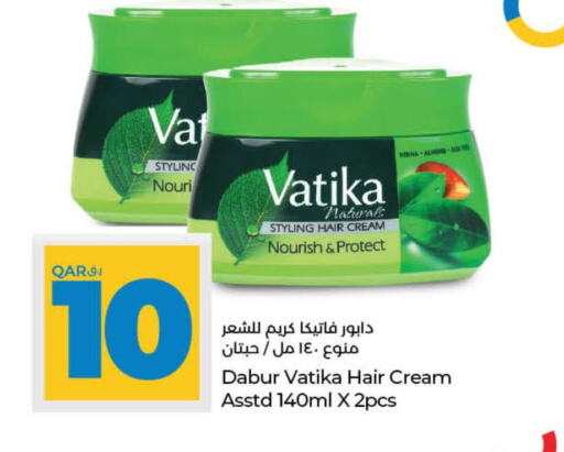 VATIKA Hair Cream  in LuLu Hypermarket in Qatar - Al Khor