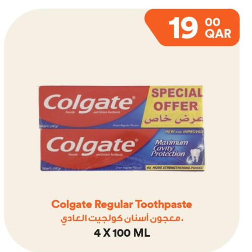 COLGATE Toothpaste  in Talabat Mart in Qatar - Al-Shahaniya