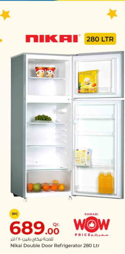 NIKAI Refrigerator  in روابي هايبرماركت in قطر - الوكرة
