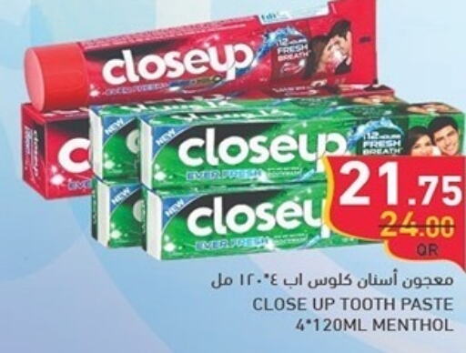 CLOSE UP Toothpaste  in Aswaq Ramez in Qatar - Umm Salal