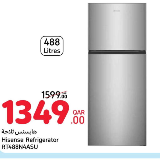 HISENSE Refrigerator  in Carrefour in Qatar - Al-Shahaniya