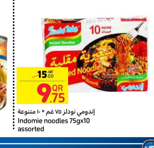 INDOMIE Noodles  in Carrefour in Qatar - Al Shamal