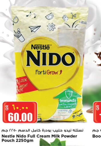 NIDO Milk Powder  in Retail Mart in Qatar - Al-Shahaniya