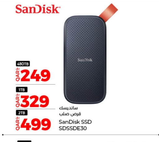 SANDISK Flash Drive  in LuLu Hypermarket in Qatar - Al Rayyan