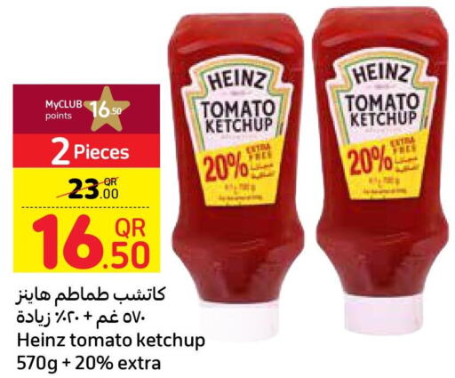 HEINZ Tomato Ketchup  in Carrefour in Qatar - Al Khor