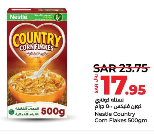 NESTLE COUNTRY Corn Flakes  in لولو هايبرماركت in مملكة العربية السعودية, السعودية, سعودية - المنطقة الشرقية
