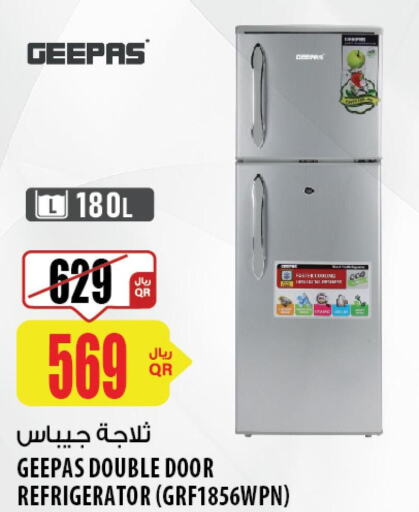 GEEPAS Refrigerator  in شركة الميرة للمواد الاستهلاكية in قطر - الخور