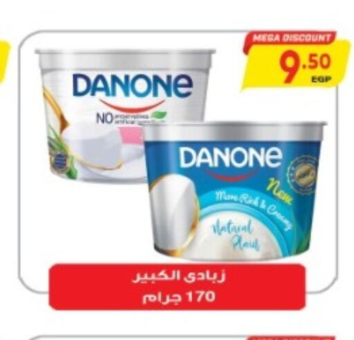 DANONE Yoghurt  in El.Husseini supermarket  in Egypt - Cairo