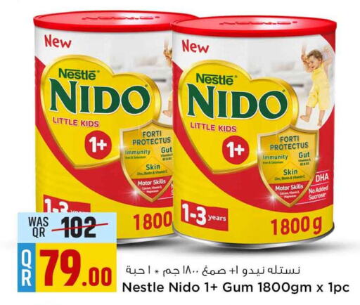 NIDO Milk Powder  in سفاري هايبر ماركت in قطر - أم صلال