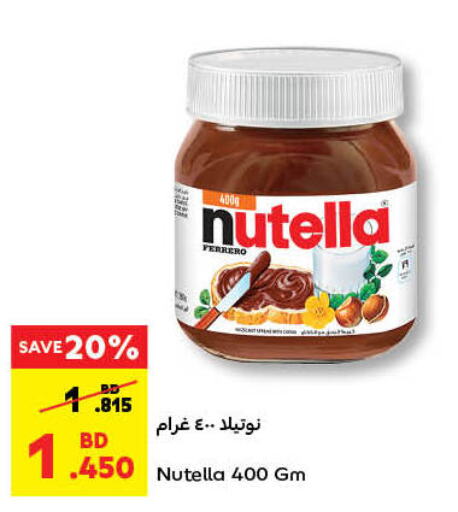 NUTELLA Chocolate Spread  in Carrefour in Bahrain