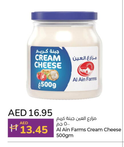 AL AIN Cream Cheese  in Lulu Hypermarket in UAE - Al Ain
