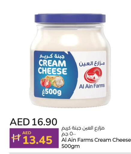 AL AIN Cream Cheese  in Lulu Hypermarket in UAE - Umm al Quwain
