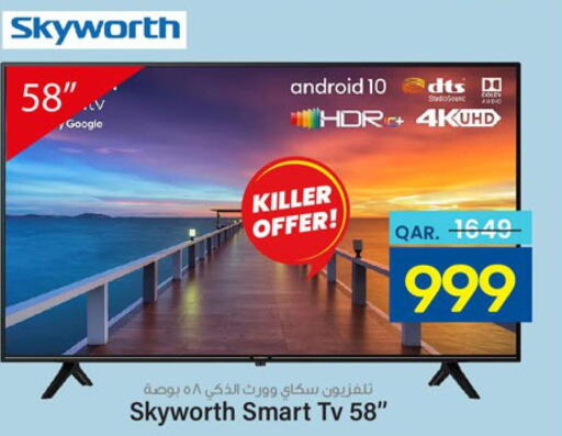 SKYWORTH Smart TV  in Paris Hypermarket in Qatar - Doha