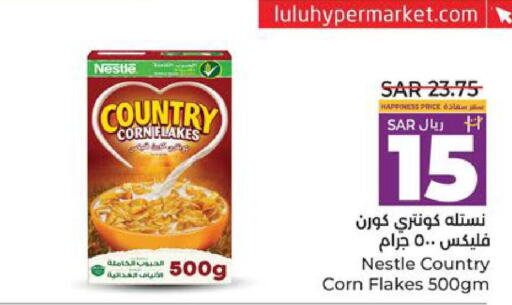 COUNTRY Corn Flakes  in LULU Hypermarket in KSA, Saudi Arabia, Saudi - Al Khobar