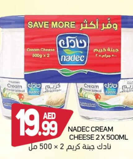 NADEC Cream Cheese  in سوق المبارك هايبرماركت in الإمارات العربية المتحدة , الامارات - الشارقة / عجمان