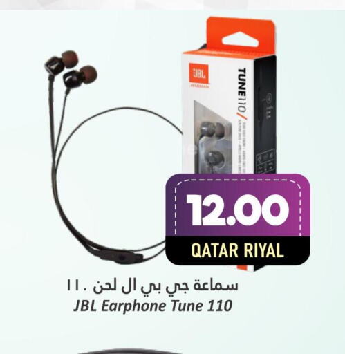 JBL Earphone  in Dana Hypermarket in Qatar - Al Wakra