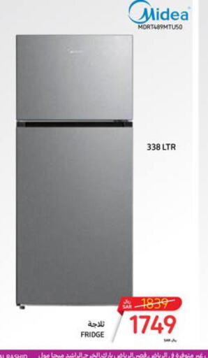 MIDEA Refrigerator  in Carrefour in KSA, Saudi Arabia, Saudi - Riyadh