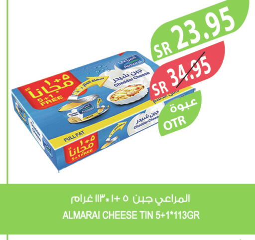 ALMARAI Cheddar Cheese  in Farm  in KSA, Saudi Arabia, Saudi - Qatif